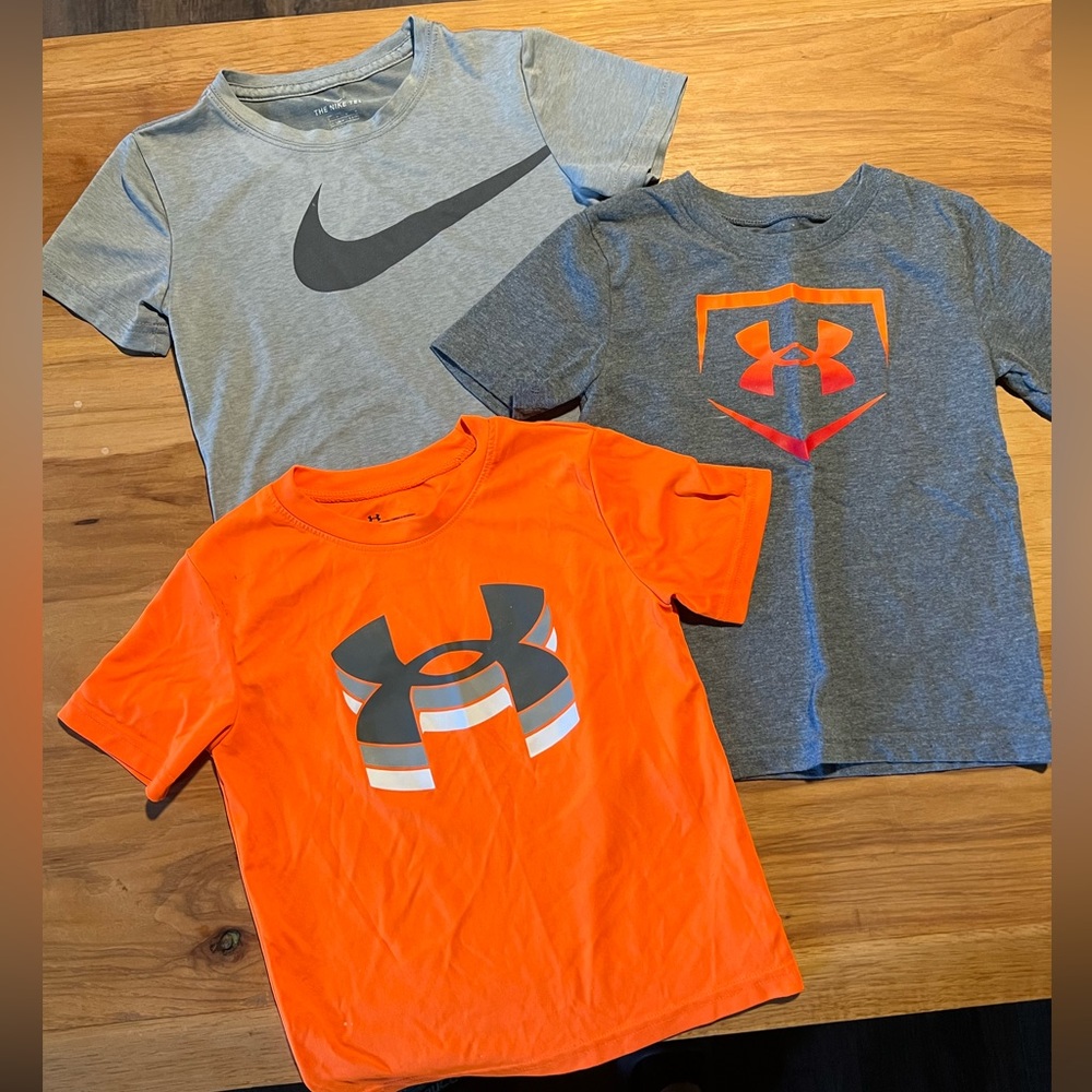 Boys sports shirts